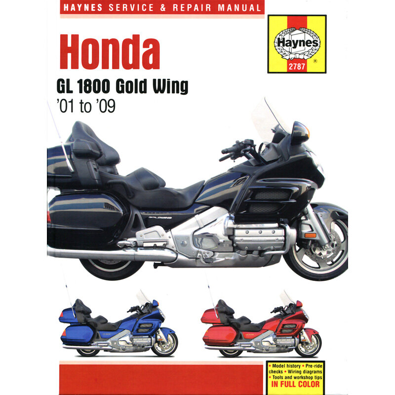 HON GL1800 01 09 GOLD WING HAYNES DELUXE.