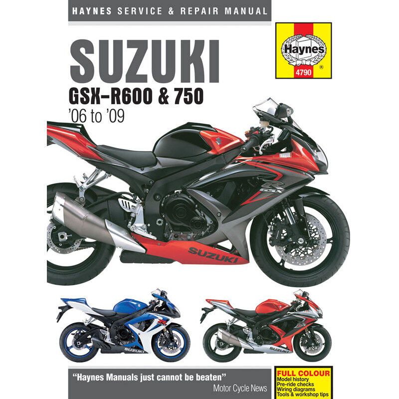 MANUEL HAYNES SUZUKI GSX R 600/750 06 09