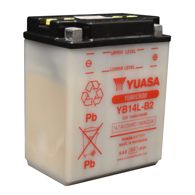 YB14L B2 YUASA EXIDE U.S.A.