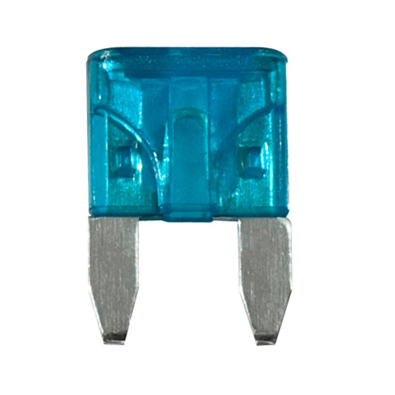 MINI PLUG FUSE 15 AMP. BOX 10PCS BLUE.