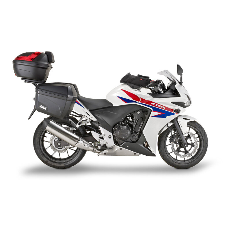 E22 BLACK 22 LITERS GIVI CASE (2PCS).