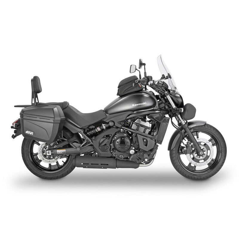 E22 BLACK 22 LITERS GIVI CASE (2PCS).