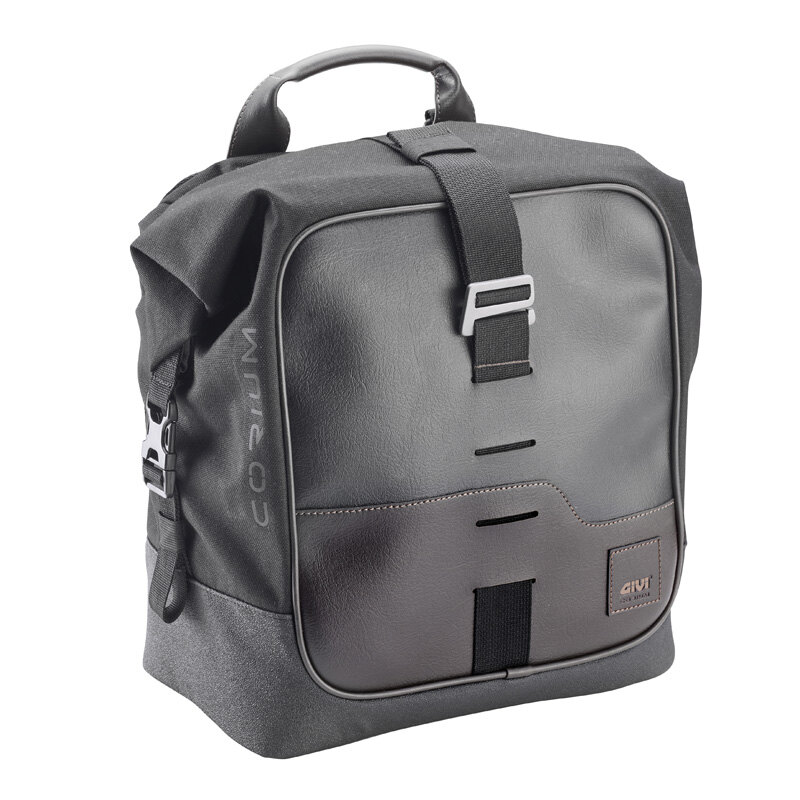 SIDE BAG CORIUM DARK BROWN 16LT