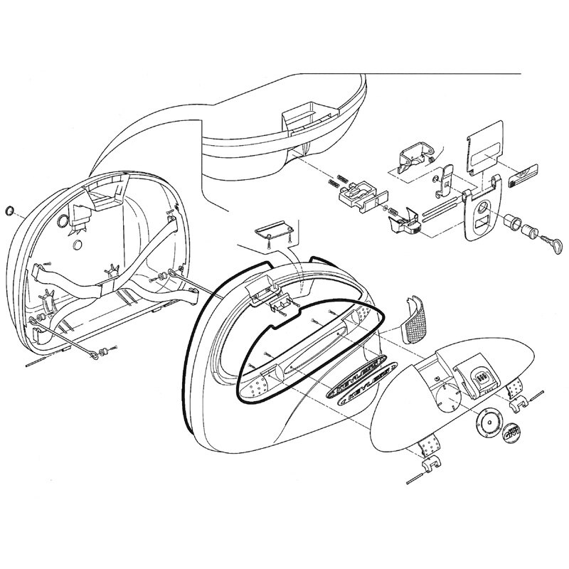 RIGHT COVER E41 KEYLESS.
