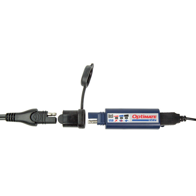 OPTIMATE USB 2400MA CHARGER 3 LED MONITOR