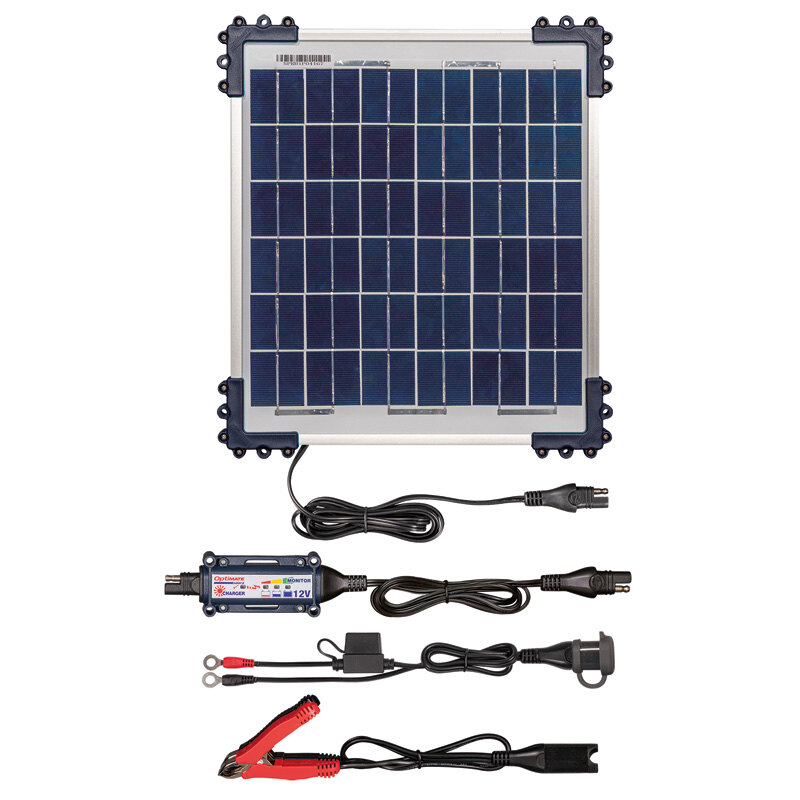 OPTIMATE SOLAR 10W SOLAR PANEL CHARGER