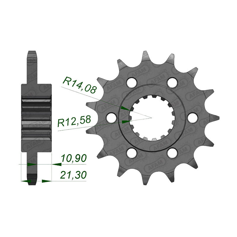 FR. SPROCKET APRILIA 750 SHIVER 15T (37600 15).