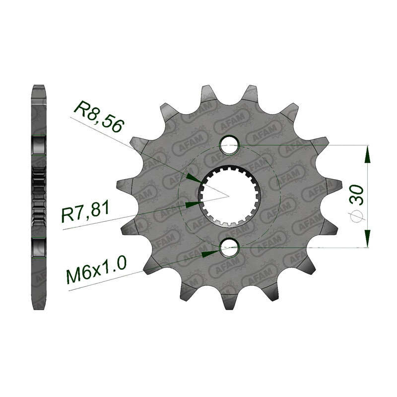 AFAM 14T FR.SPR.CR80/85R 86 04 14T 420.