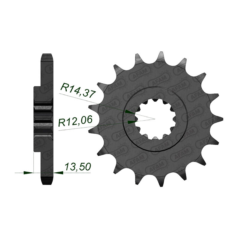 SPR.FR.ZRX11/12.99 06 16T 530P 24900 16T.