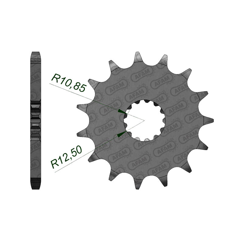 FR.SPR.ZX 10 04 06 GSXR600 97 06 525 16T.