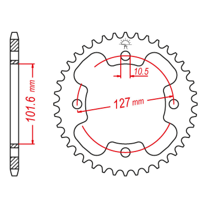 SPR.RR. POLARIS PREDATOR 37T (JTR 1480)