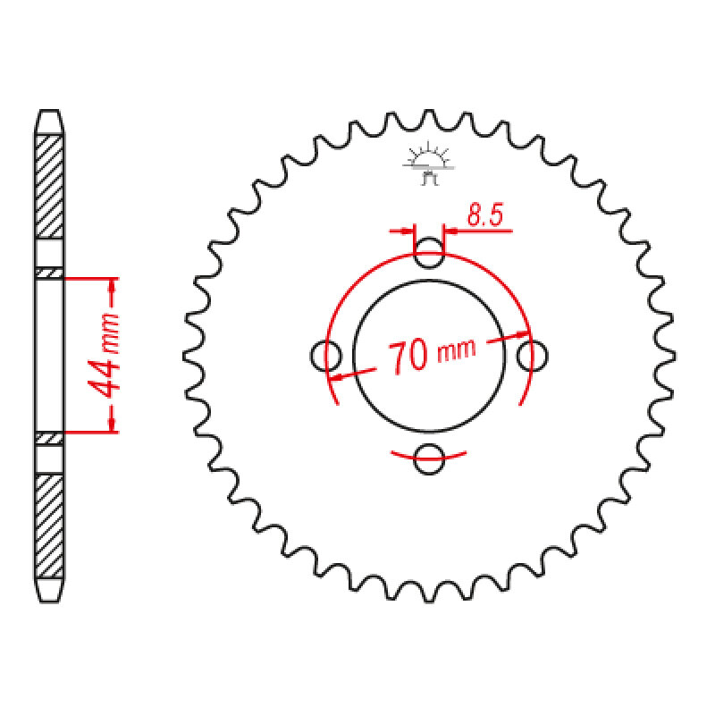SPR.RR.22T 520P LT80 89 06 64511 40B10 (JTR 1795)