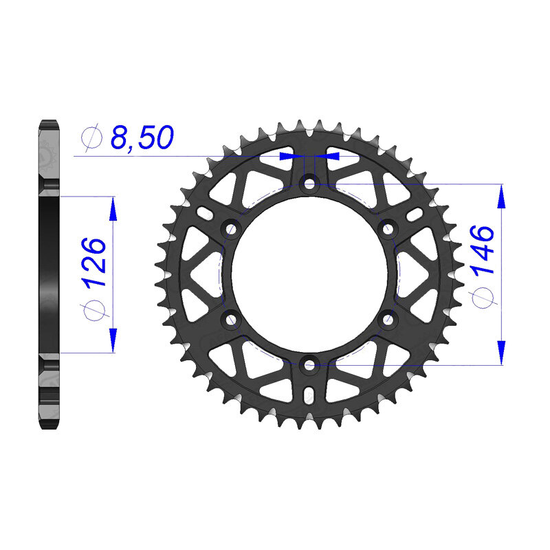 SPR.RR.RM125/250 80 04 49T (15203 49).
