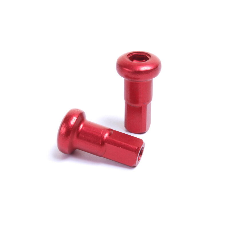 ALLOY NIPPLE (36)/9G X .300/3.6 X 7.6MM/RED
