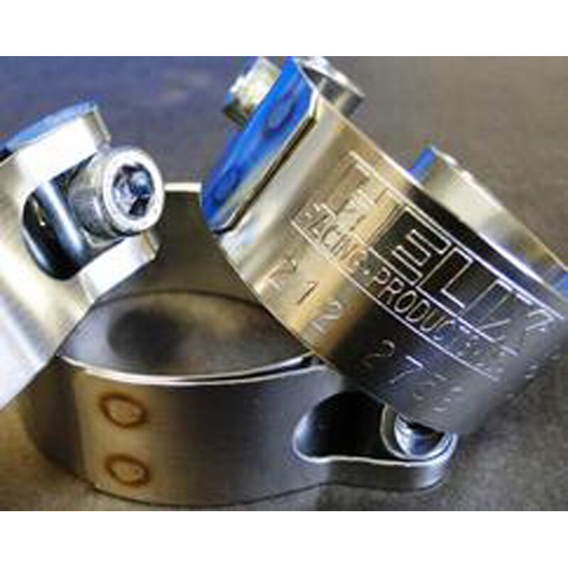 STAINLESS STEEL EXHAUST CLAMP W/HEX HEAD BOLT