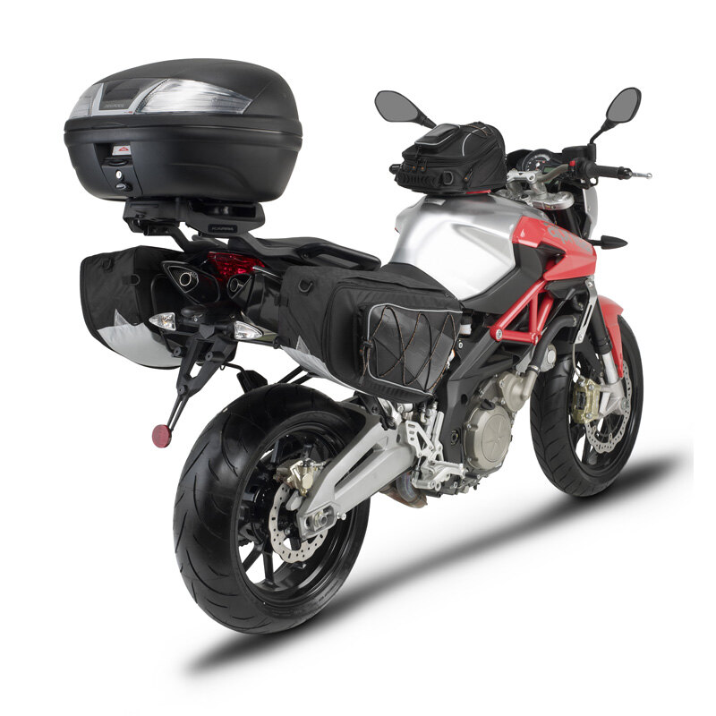 TOP CASE 46 LITRES K46NT MONOLOCK BLACK CLEAR LENS