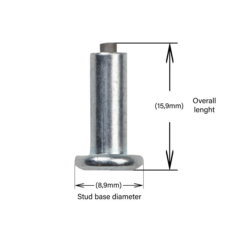 TIRE STUDS 17/16 MM LENGTH