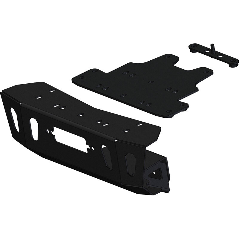 WINCH MOUNT POLARIS RZR TURBO S