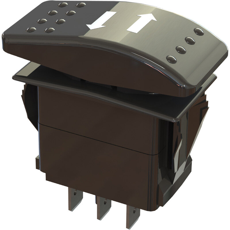 ACTUATOR DASH ROCKER SWITCH (SWITCH ONLY)