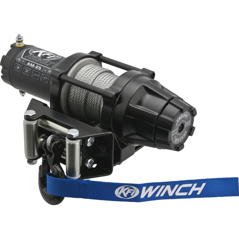 ASSAULT STEEL CABLE 2500LBS WINCH