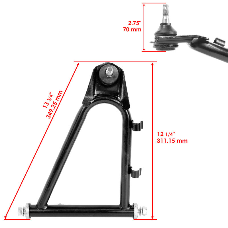 A ARM UPPER LEFT YFZ350 BANSHEE 89 03
