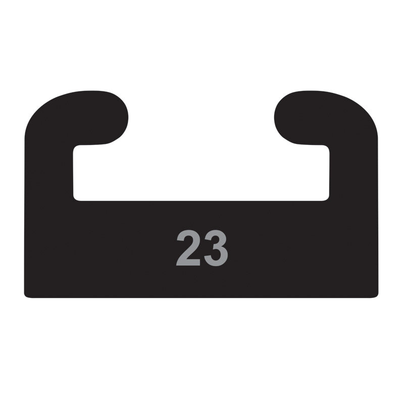 SLIDER PROFILE 23 POLARIS 66.00 IN BLK