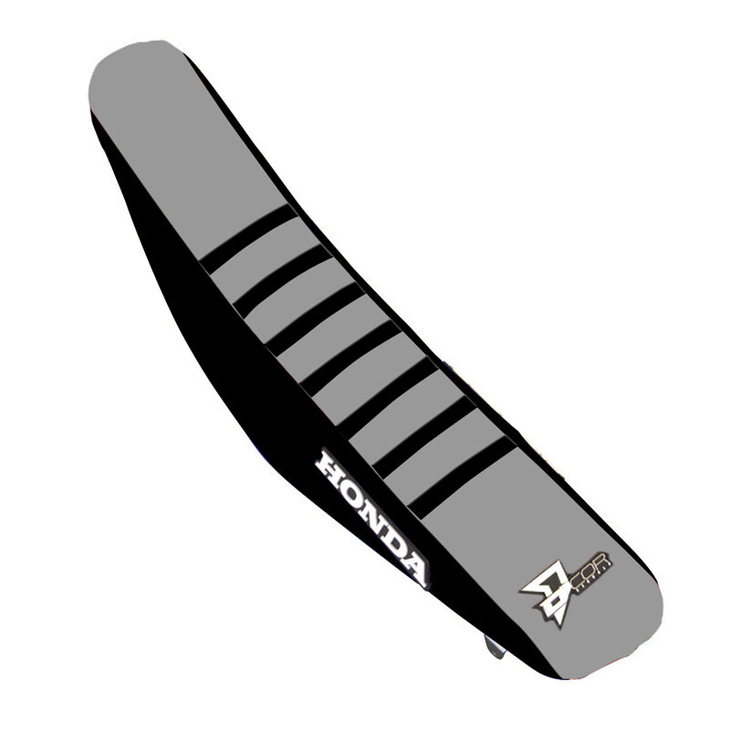 SEAT COVER BK/GRY BK RIBS CRF250(14 17)450(13 16)