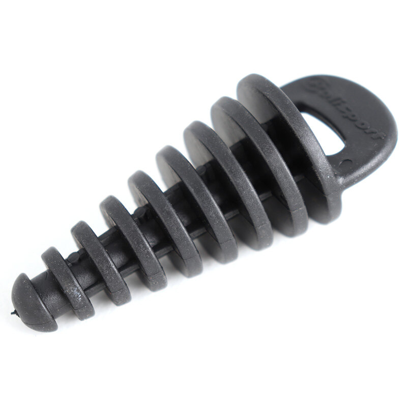 MUFFLER PLUG BLK