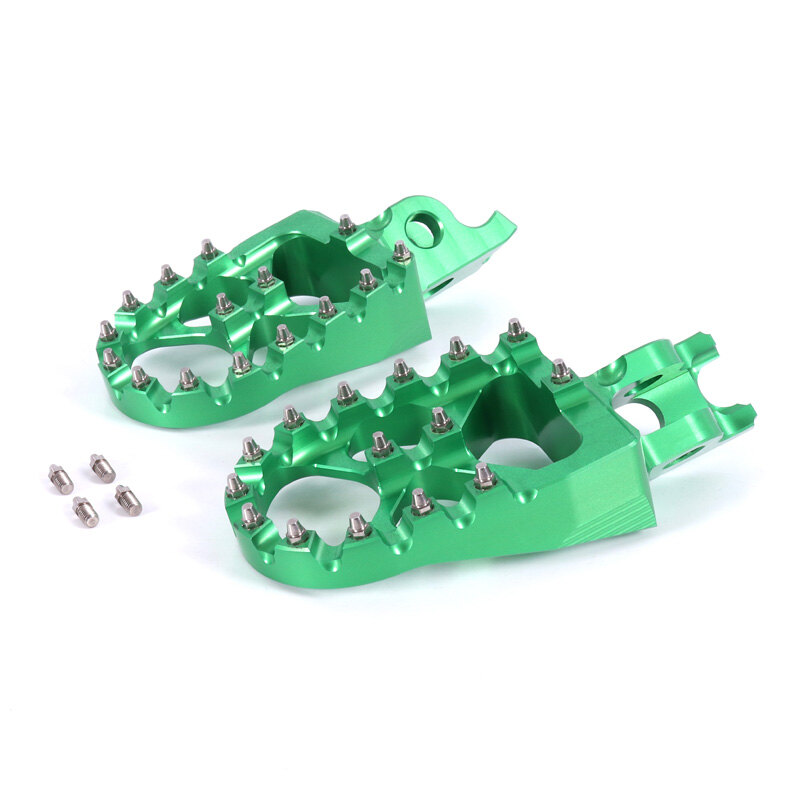 MX FOOTPEGS KAWASAKI GREEN KX250/450 06 22