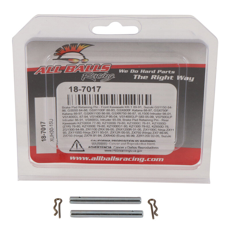 BRAKE PAD RETAINING PIN RR KAW/SUZ