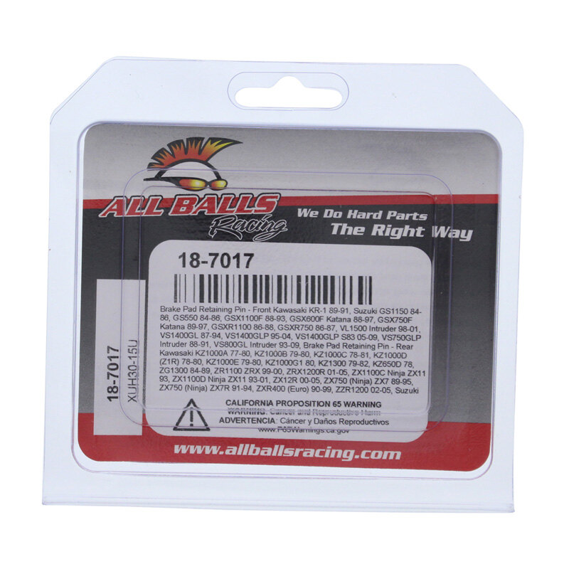 BRAKE PAD RETAINING PIN RR KAW/SUZ