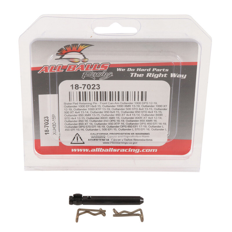 BRAKE PAD RETAINING PIN FR/RR OUTLANDER/RENEGADE