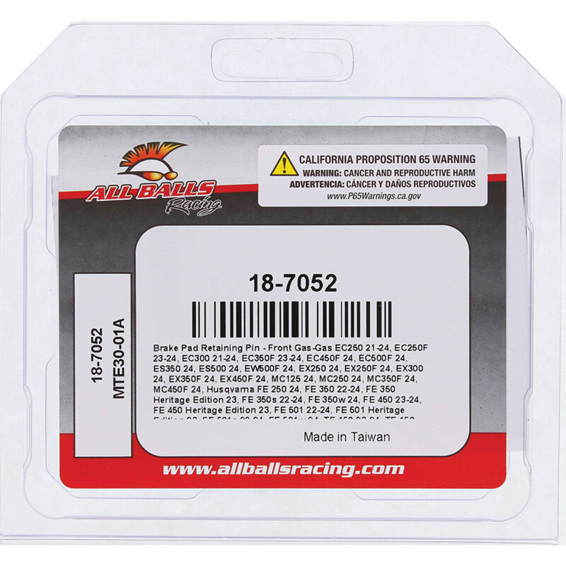 BRAKE PAD RETAINING PIN FR HUSQ TE300I 22 23