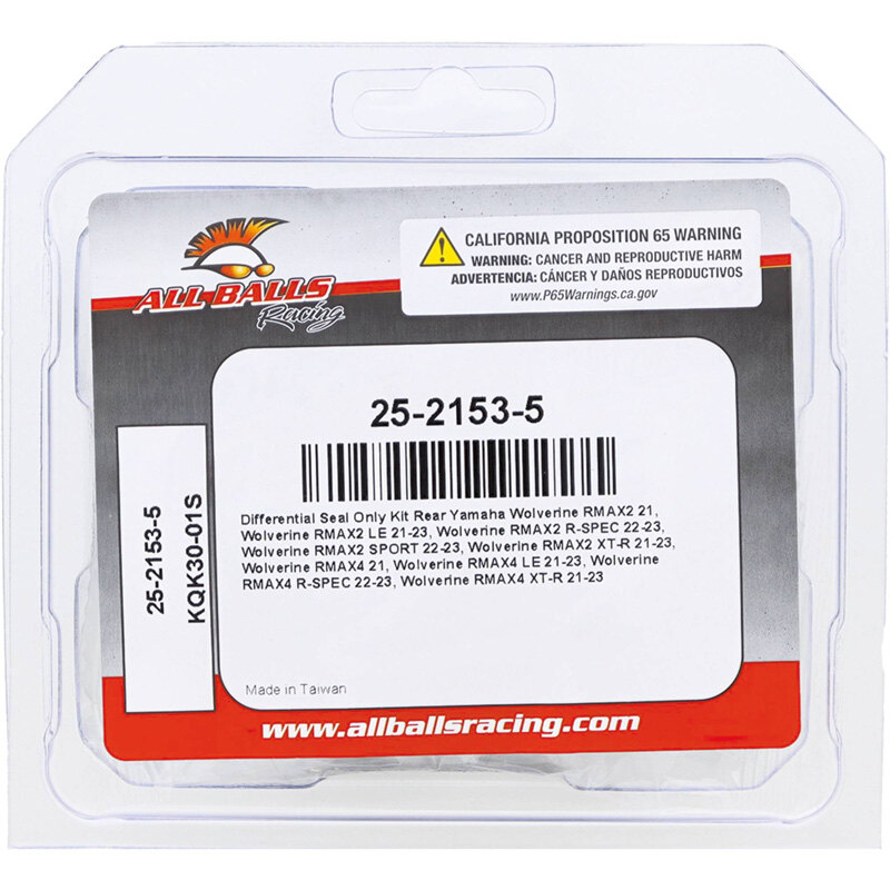 DIFFERENTIAL SEAL KIT YAM WOLVERINE RMAX2 LE 21 23