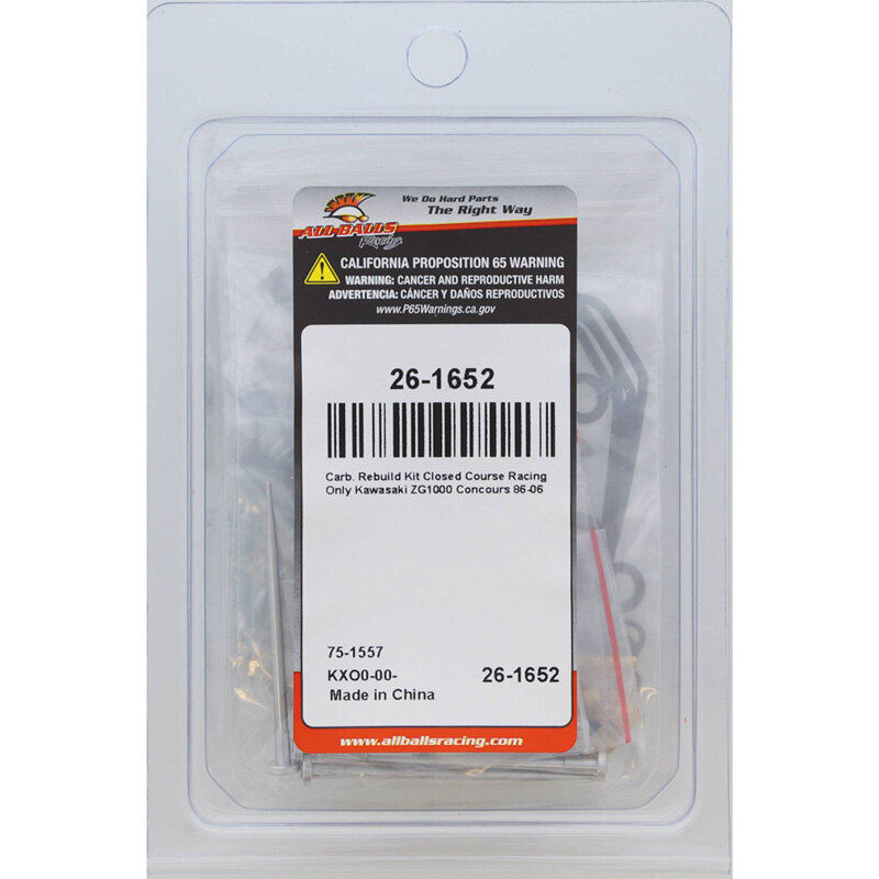 CARBURETOR REBUILD KIT KAW ZG1000 CONCOURS 86 06