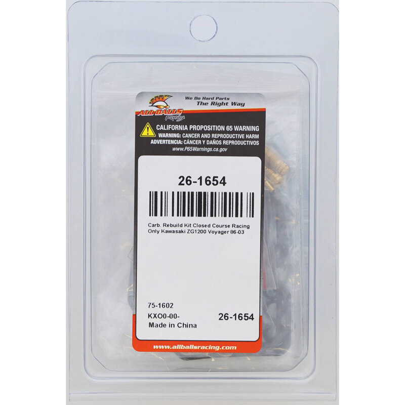 CARBURETOR REBUILD KIT KAW ZG1200 VOYAGER 86 03