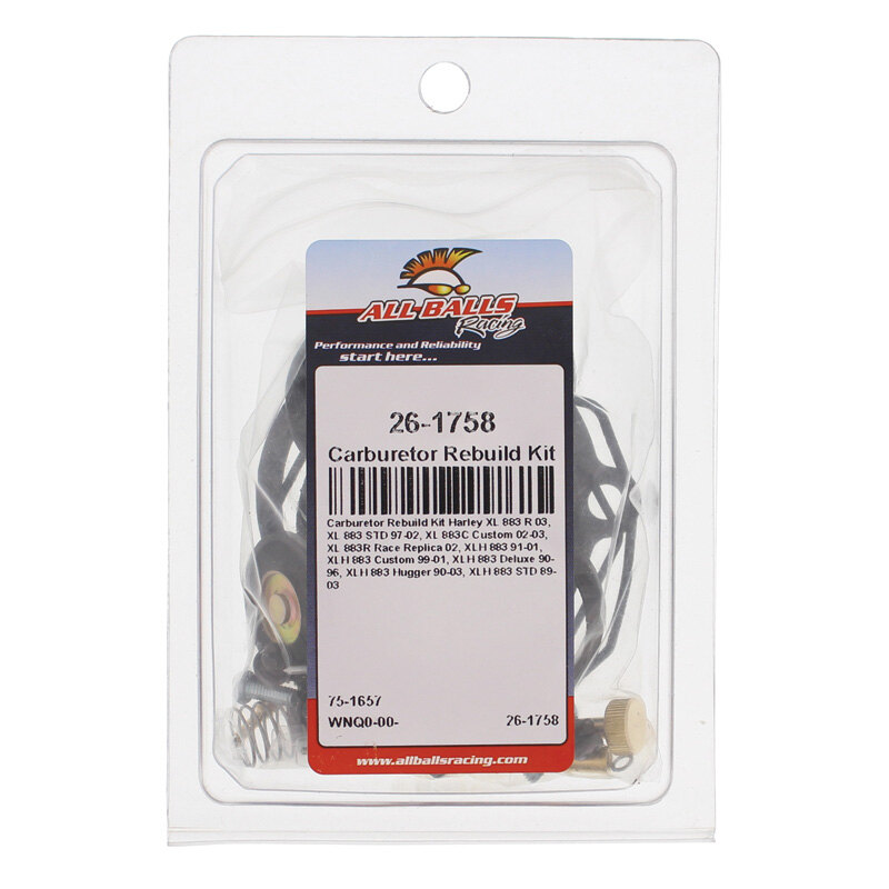 CARBURETOR REBUILD KIT HARLEY XL 883 97 03