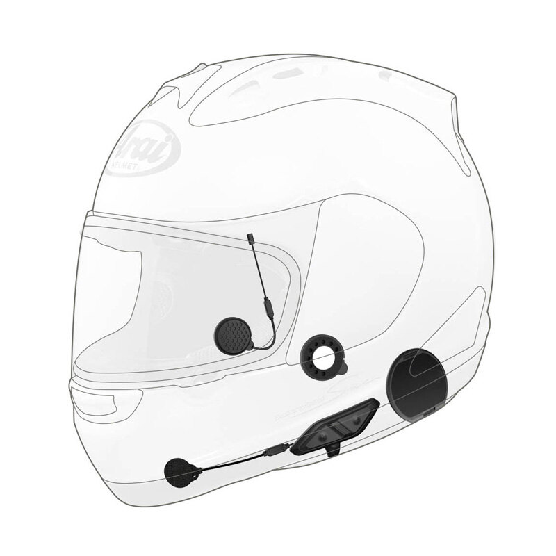 SENA 10U HEADSET W/RC4 FOR ARAI FULL FACE