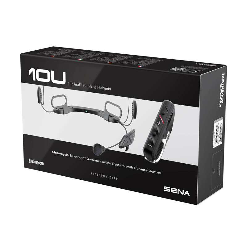 SENA 10U HEADSET W/RC4 FOR ARAI FULL FACE
