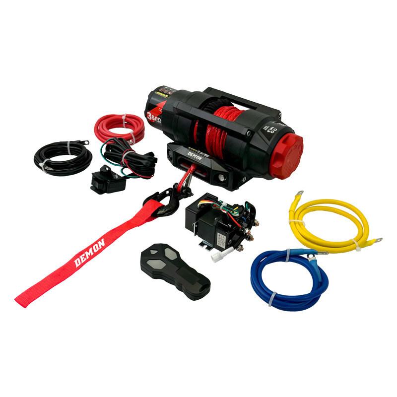 DEMON 3500 WINCH WIRELESS CTRL SYNTHEC CABLE