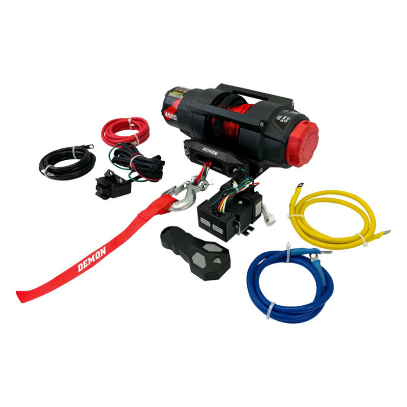 DEMON 4500 WINCH WIRELESS CTRL SYNTHEC CABLE