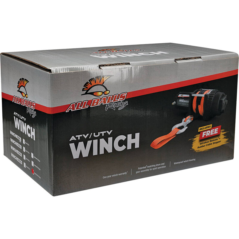 6000LB 4 BOLT WINCH SYNTHETIC