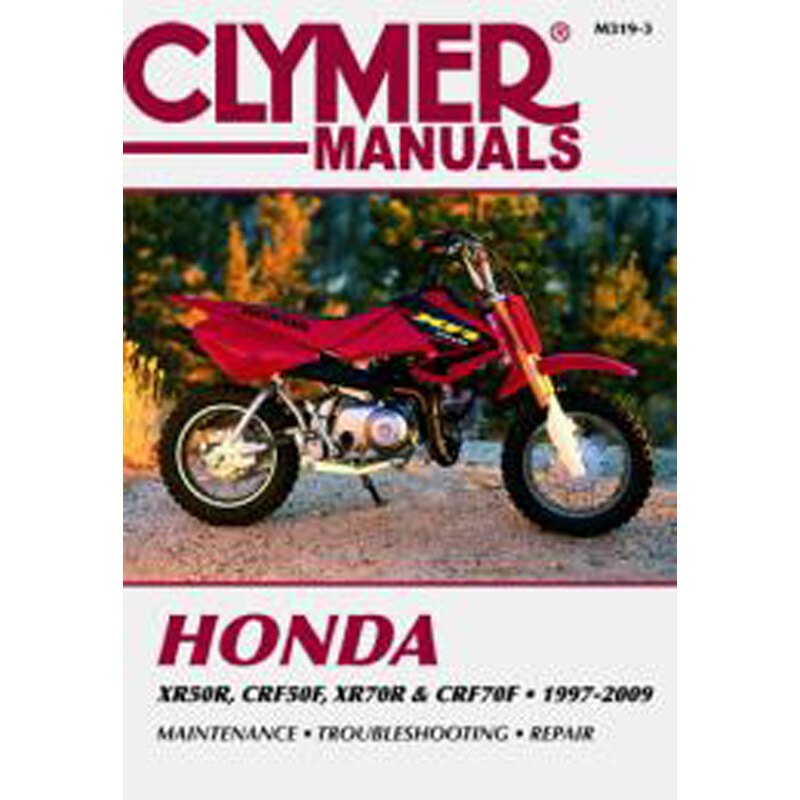CLYMER HONDA XR50R CRF50F XR70R CRF70F 1997 2009
