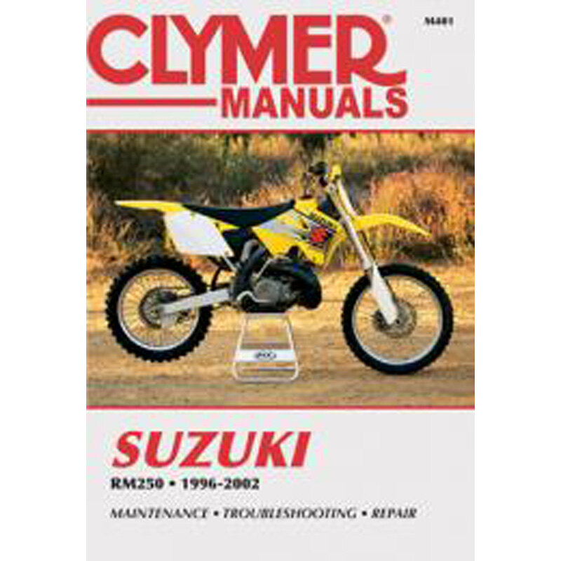 CLYMER SUZUKI RM250 1996 2002