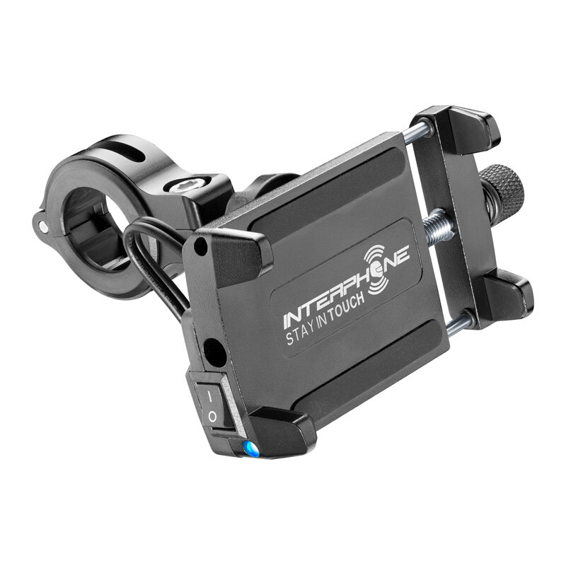 CRAB ALUMINIUM USB UNIVERSAL HOLDER FOR HANDLEBA