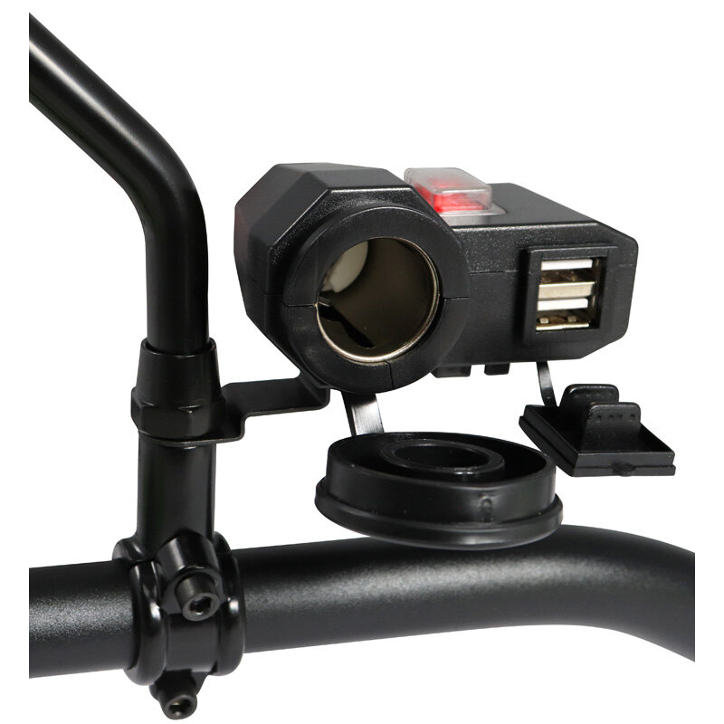 POWER SOCKET USB 2X3.1AHANDLEBAR OR MIRROR TYPE