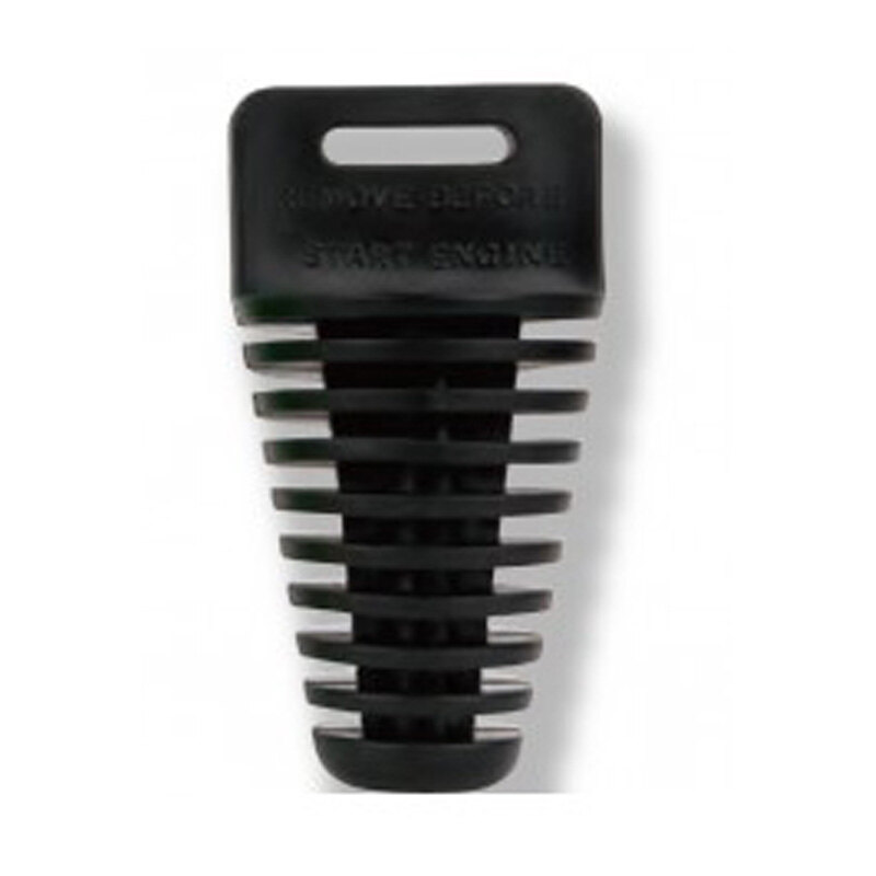 2T MUFFLER PLUG BLACK (40MM)