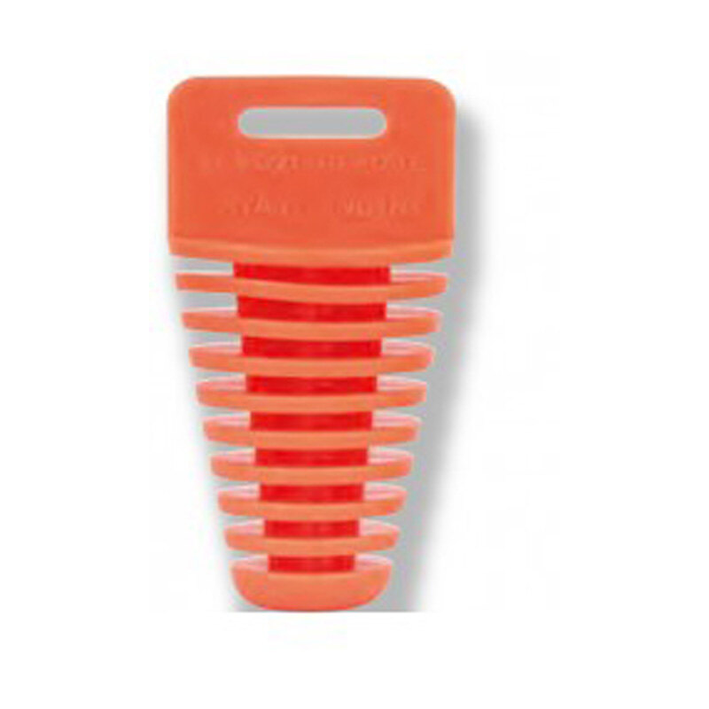 2T MUFFLER PLUG ORANGE (40MM)