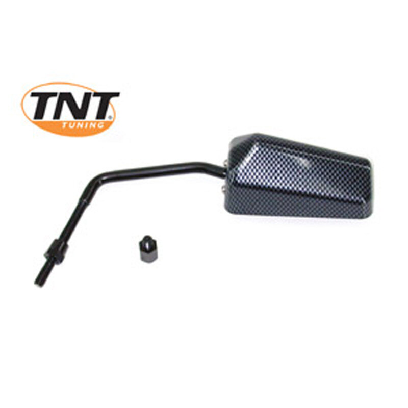 MIRROR L/R F11 8MM CARBON EACH W/YA ADAPT.