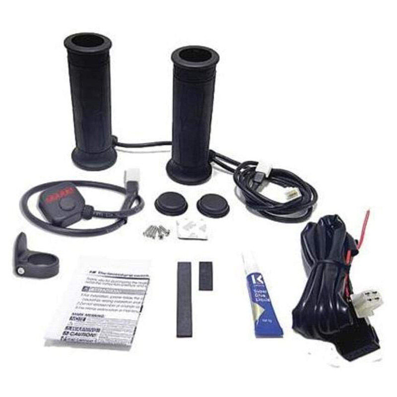 HEATED GRIPS 5 LEVELS 7/8' +7/8'' HEATED THUMB